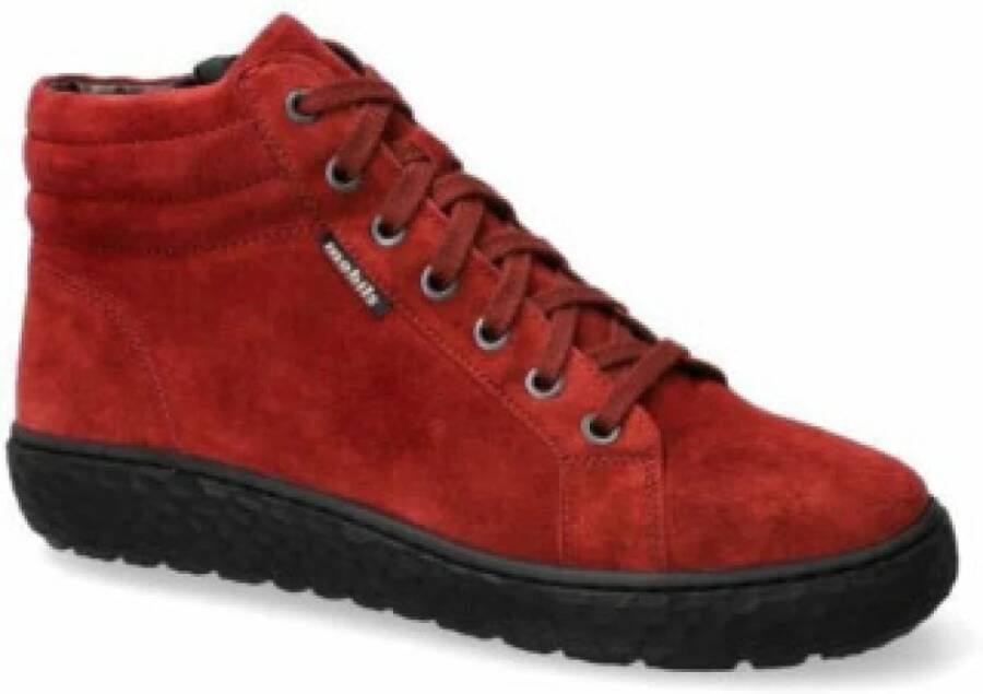 Mobils Casual Veterschoen in Donkerbruin