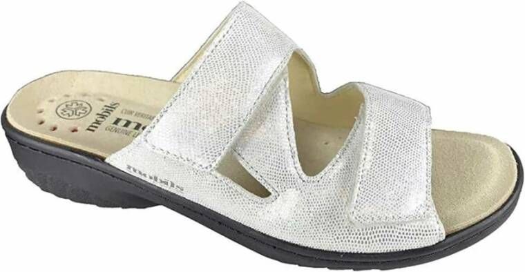 Mephisto Mobils Ergonomic Geva Slippers Wit Dames - Foto 2