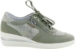 Mobils Damesschoenen Kaki Precilia Perf Z22 Groen Dames