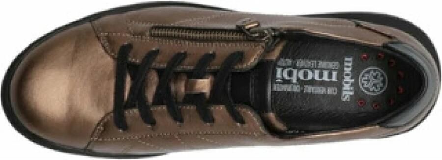 Mobils Comfort Veterschoenen voor dames in taupe - Foto 2