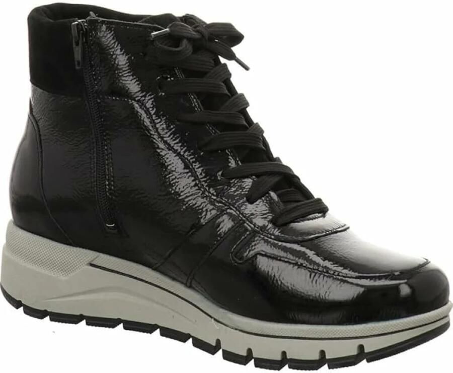 Mephisto Glorya Zwarte Veterlaarzen - Foto 2