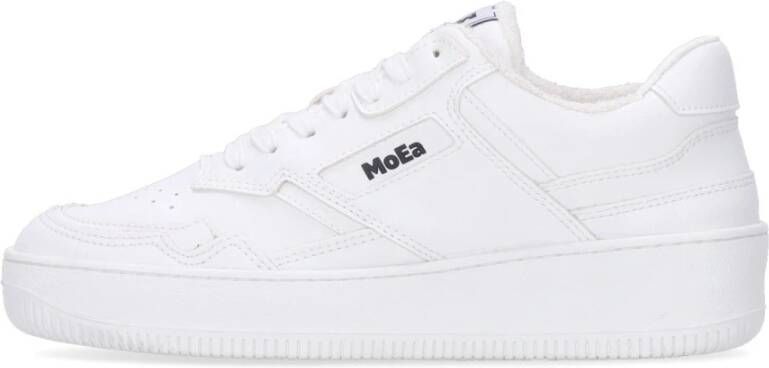 MoEa Eco Druif Lage Sneaker White Heren