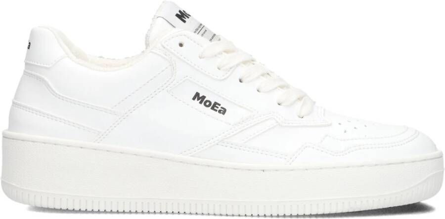 MoEa Lage Sneakers -basgn1 Vegan Wit