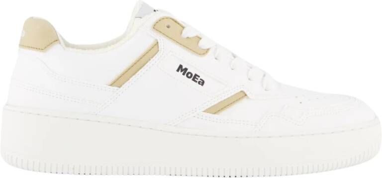 MoEa Witte Sneakers voor Dames White Dames