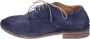 Moma Elegante Suède Instapschoenen Blue Dames - Thumbnail 1
