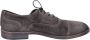 Moma Elegante Vintage Suède Instapschoenen Gray Heren - Thumbnail 1