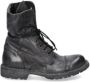 Moma Grijze Veterschoenen voor Dames - Thumbnail 1