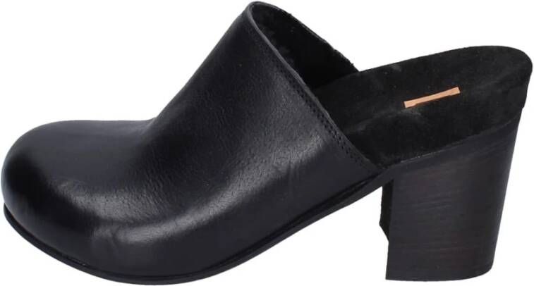 Moma Hakken Mules Black Dames