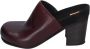 Moma Heeled Mules Red Dames - Thumbnail 1