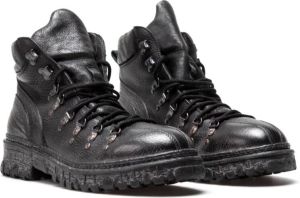 Moma Mannen Schoenen enkel laarzen 2Cw229 taca leer Zwart Heren