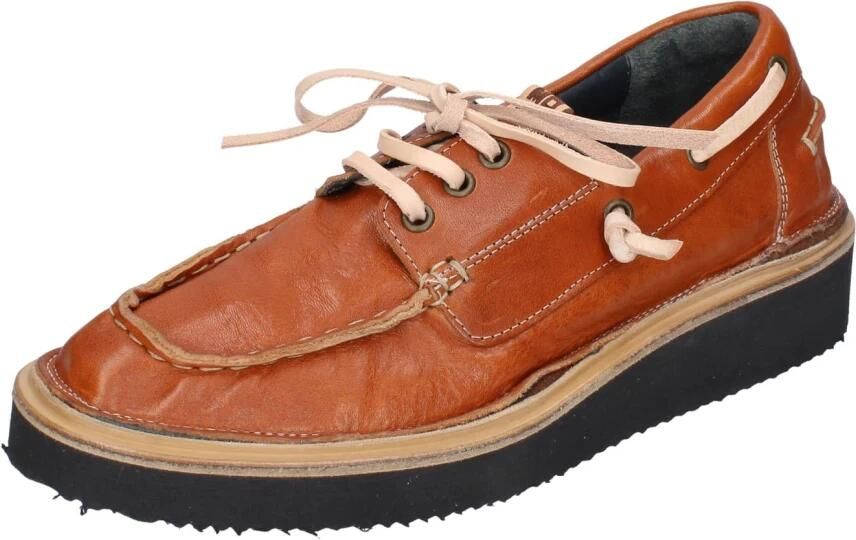 Moma Leren Loafers voor Vrouwen Brown Dames - Foto 2