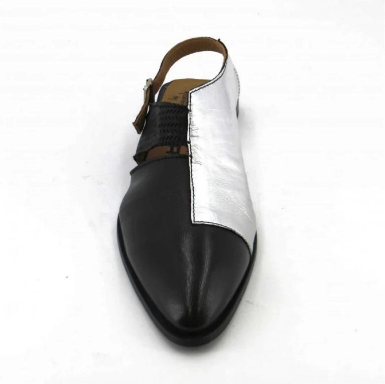 Moma Low Slingback Leather Shoe - Foto 2