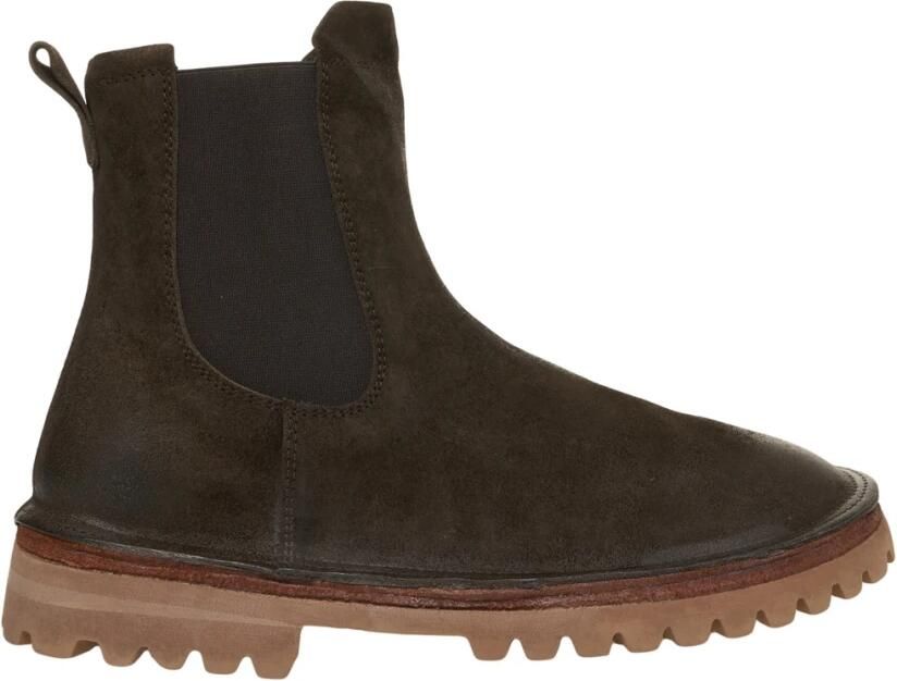 Moma Suède Chelsea Boots