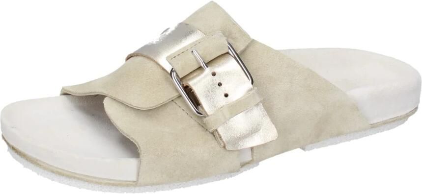 Moma Suede Sandalen voor Vrouwen Beige Dames - Foto 2