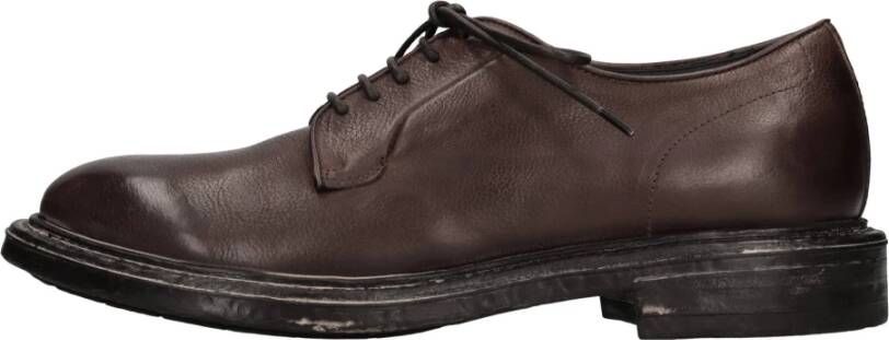 Moma Platte schoenen Bordeaux