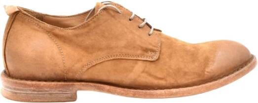 Moma Premium Derby Schoenen voor Heren Brown Heren