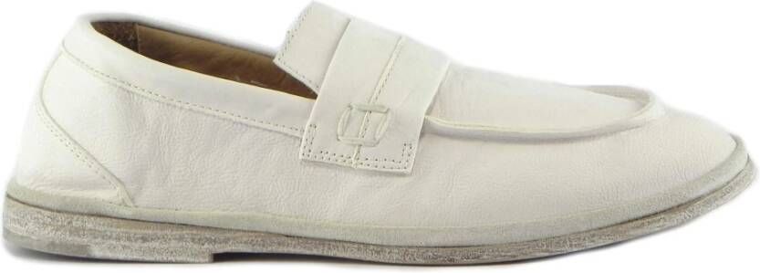 Moma Stijlvolle en comfortabele Mocassins White Dames