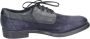Moma Vintage Elegant Suède Herenschoenen Blue Heren - Thumbnail 1