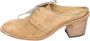 Moma Vintage Elegant Suède Schoenen voor Vrouwen Brown Dames - Thumbnail 1