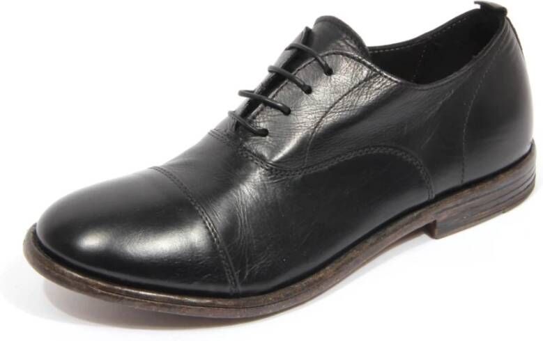 Moma Vintage Lace-Up Shoes Capalbio Nero