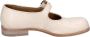 Moma Vintage Leren Ballet Flats voor Vrouwen Beige Dames - Thumbnail 1