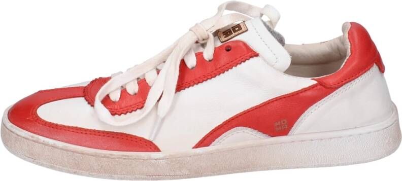 Moma Vintage Leren Dames Sneakers Multicolor Dames