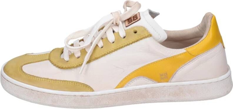 Moma Vintage Leren Dames Sneakers Multicolor Dames