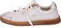 Moma Vintage leren sneakers voor dames White Dames - Thumbnail 1