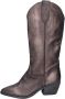 Moma Vintage leren dameslaarzen Gray Dames - Thumbnail 1