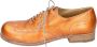 Moma Vintage Leren Elegante Damesschoenen Orange Dames - Thumbnail 1