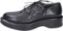 Moma Vintage Leren Elegante Schoenen voor Vrouwen Black Dames - Thumbnail 1
