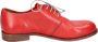 Moma Vintage Leren Elegante Schoenen voor Vrouwen Red Dames - Thumbnail 1