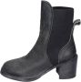 Moma Vintage leren enkellaarsjes Black Dames - Thumbnail 1
