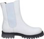 Moma Vintage leren enkellaarsjes White Dames - Thumbnail 1