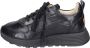 Moma Vintage Lederen Sneakers Black Heren - Thumbnail 1