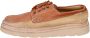 Moma Vintage Leder Sneakers Brown Heren - Thumbnail 1