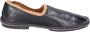 Moma Vintage Leder Slippers Black Dames - Thumbnail 1
