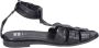 Moma Vintage Leren Sandalen voor Vrouwen Black Dames - Thumbnail 1