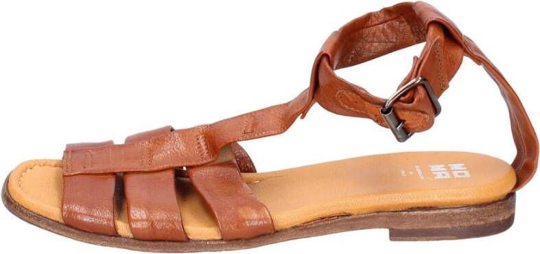 Moma Vintage Leren Sandalen voor vrouwen Brown Dames