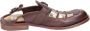Moma Vintage Leren Sandalen voor Vrouwen Brown Dames - Thumbnail 1