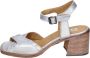 Moma Vintage Leren Sandalen voor Vrouwen Gray Dames - Thumbnail 1