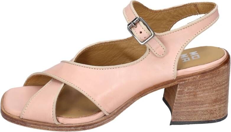 Moma Vintage Leren Sandalen voor Vrouwen Pink Dames