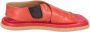 Moma Vintage Leren Sandalen voor Vrouwen Red Dames - Thumbnail 1