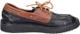Moma Vintage Leder Sneakers Black Heren - Thumbnail 1