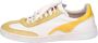 Moma Vintage Leder Sneakers Yellow Dames - Thumbnail 1