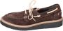 Moma Vintage Suède Heren Sneakers Brown Heren - Thumbnail 1