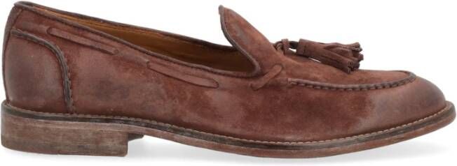 Moma Waterstijl Donkerbruine Schoenen