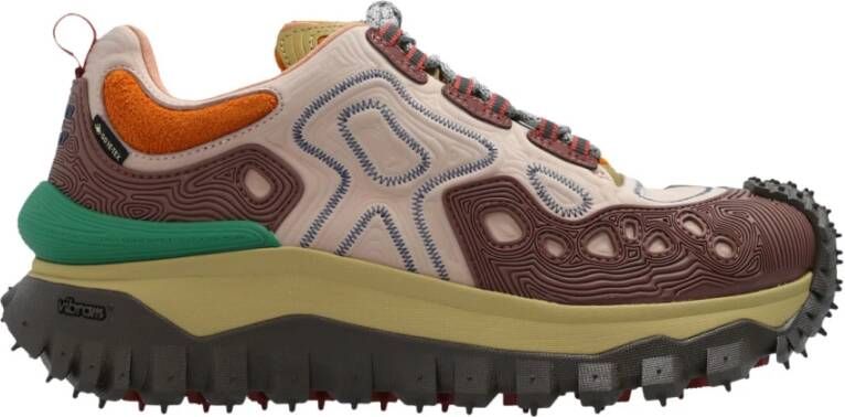 Moncler Geborduurde Multikleur Sneakers met Waterdichte Membranen Multicolor Dames
