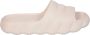 Moncler Beige Gewatteerde Sandalen voor Dames Beige Dames - Thumbnail 1