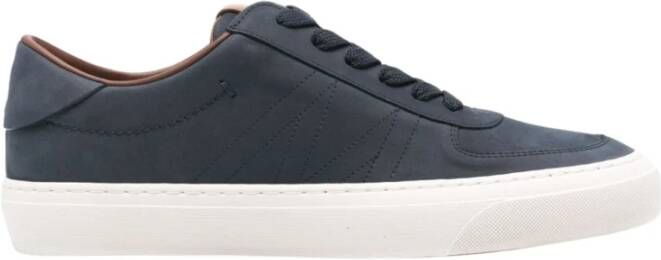 Moncler Blauwe Sneakers Origineel Ontwerp Italië